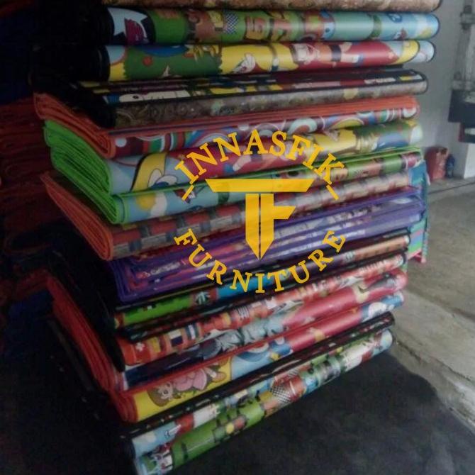KARPET/TIKAR/PLASTIK SPON JUMBO BERCARACTER UKURAN 200CM X 240CM