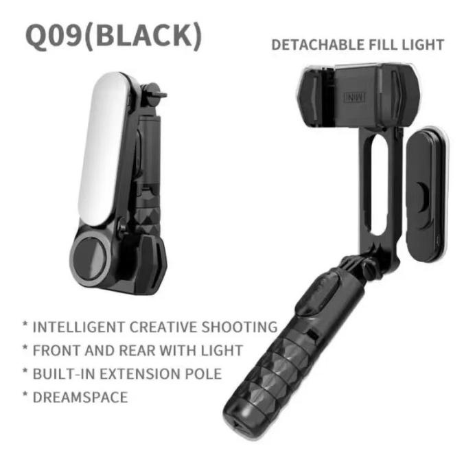 Gimbal Stabilizer HP Selfie Tripod Smartphone Handheld Gimbal Q08 &Q09