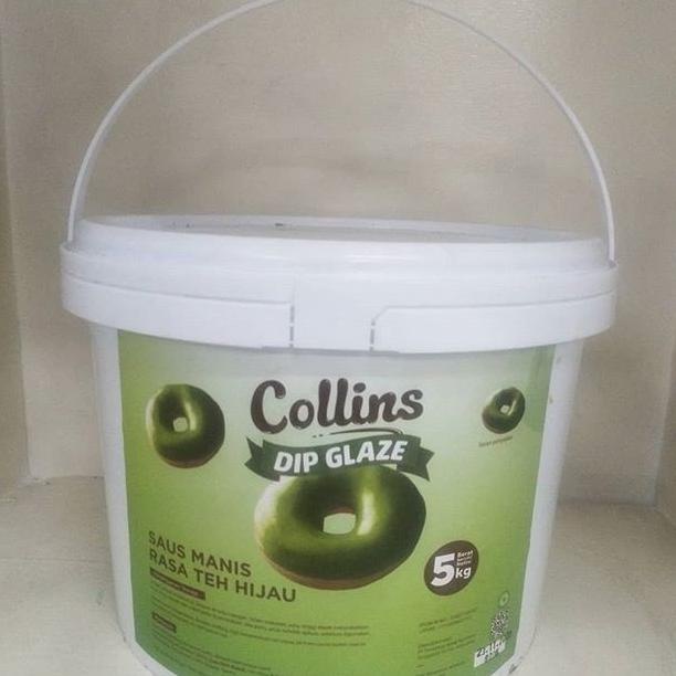

Laris COLLINS Dip Glaze 5kg - Topping Donat / Topping Pisang Nugget