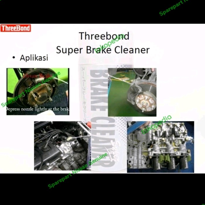 Brake parts cleaner pembersih rem Original Threebond 480ml Mobil