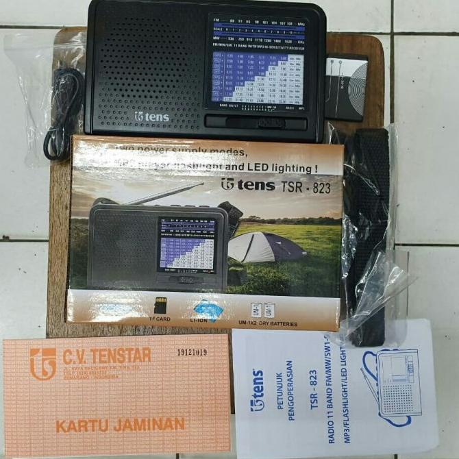 Radio Tens TSR 823 (9 band, USB mp3)