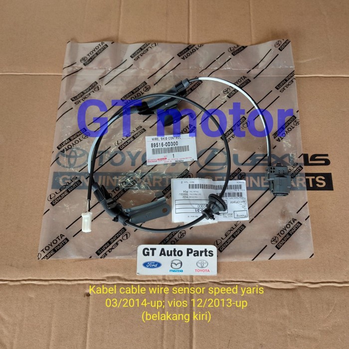Kabel Cable Sensor Speed ABS Belakang Kiri All New Yaris Vios 2013-Up