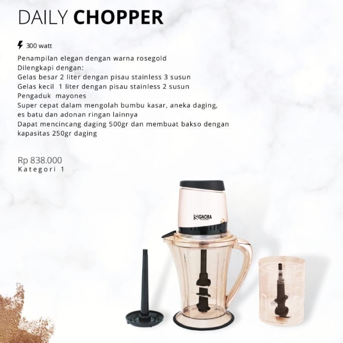 Daily Chopper Signora