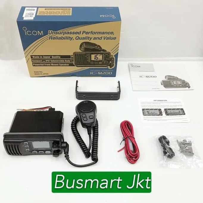 Radio Rig Icom IC M200 Marine (Original / Garansi Resmi)
