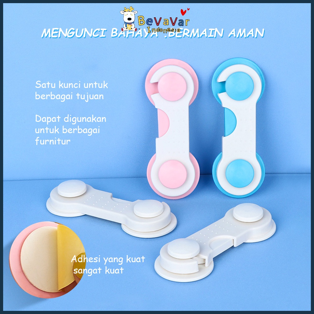 COD  Kunci Lemari / Pengunci Lemari / Pengunci Kulkas / Pengaman Pintu / Safety Lock
