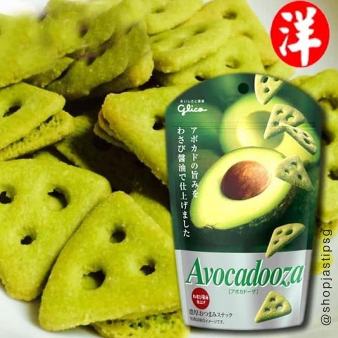 

TERLARIS - Avocadooza Cheese Glico Snack Jepang Enak Biscuit Rasa Keju Alpukat