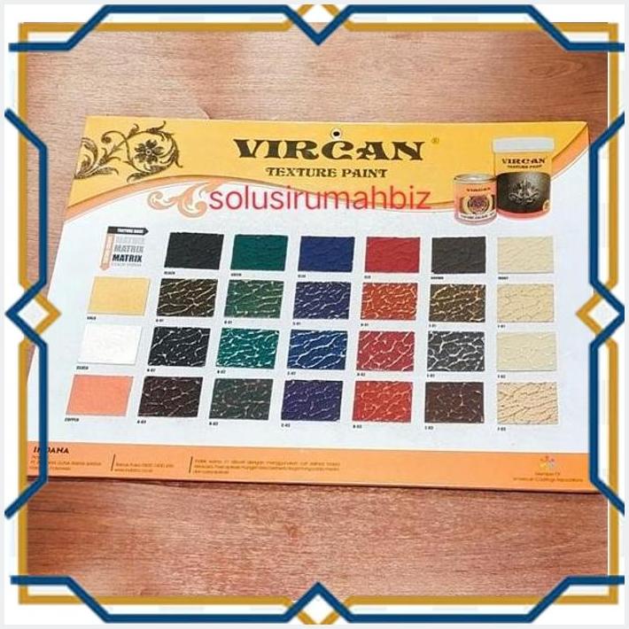 [VBP] KATALOG CAT VIRCAN TEXTURE PAINT CATALOG
