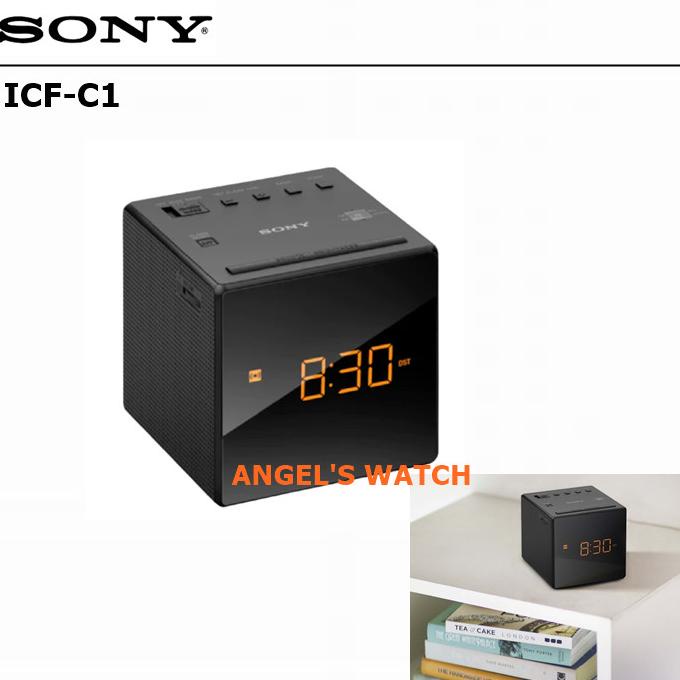 Radio FM/AM CLOCK DIGITAL ALARM SONY ICF-C1 BOOMBOXES RADIO PLAYER