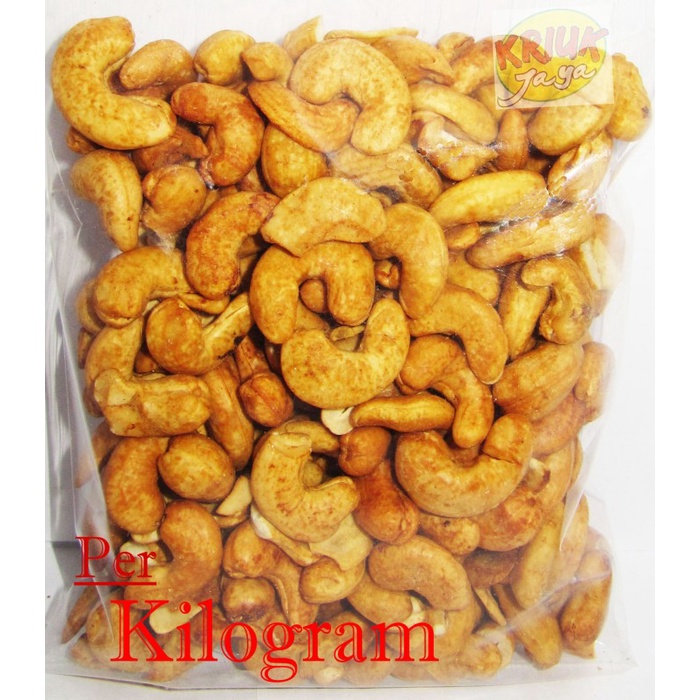 

Kacang Mede / Mete Oven Original - Asin ... Super ( Kiloan / Curah )