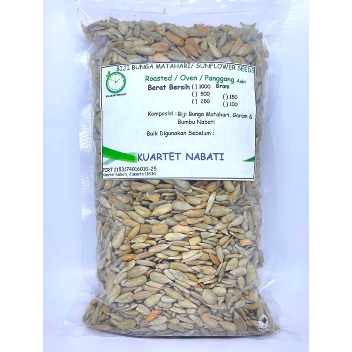 

1000Gr Roasted Sunflower Seed - Biji Bunga Matahari - Asin - Salted