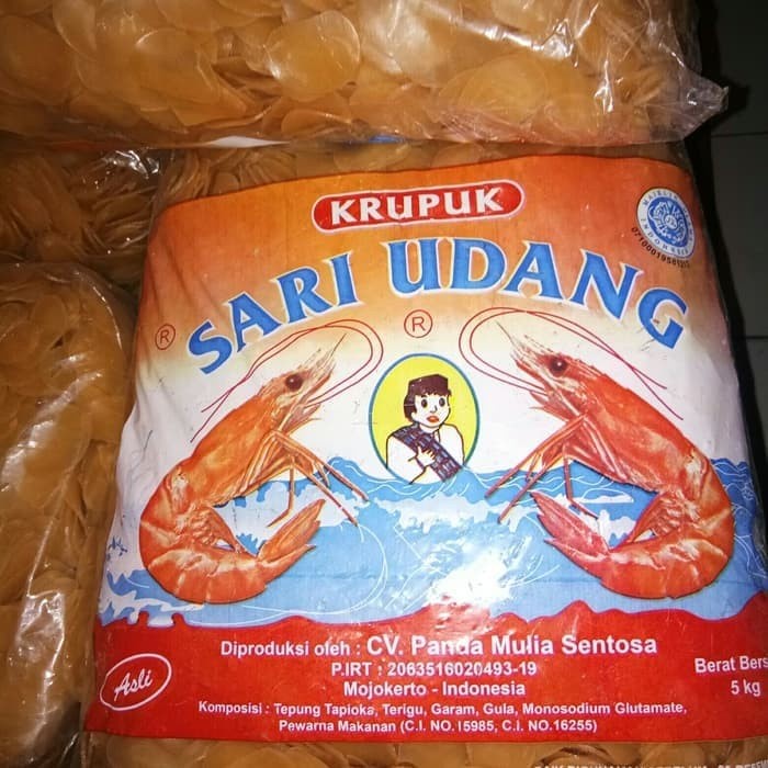 

Kerupuk - Krupuk Sari Udang 5 Kilo - Sari Udang Kerupuk Murah Enak 5Kg Grosir