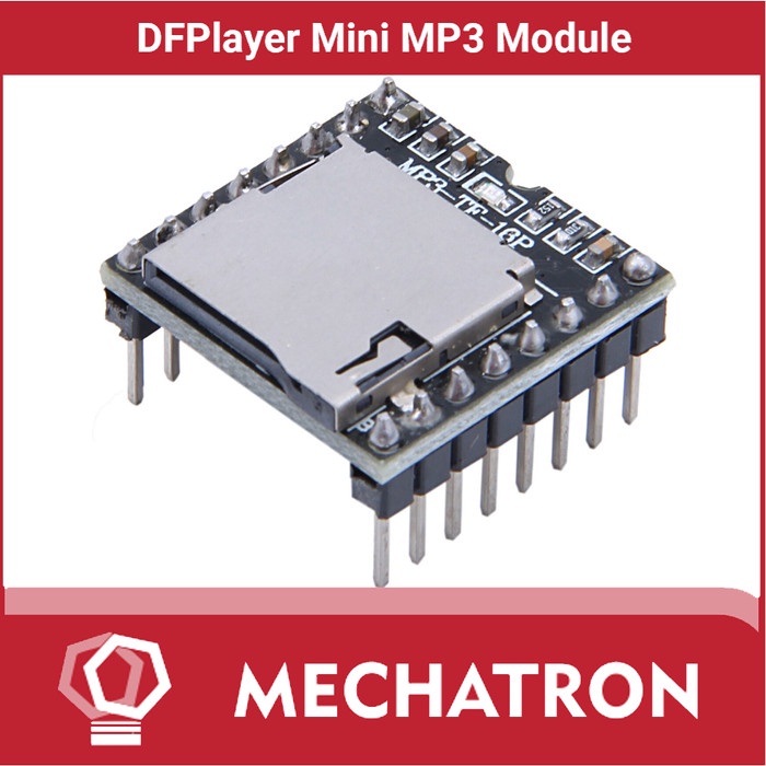 Dfplayer Df Player Mini Mp3 Player Module For Arduino Mp3-Tf-16P