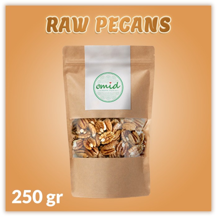 

Kacang - Raw Pecan Nut (Kacang Pecan Panggang) 250Gr