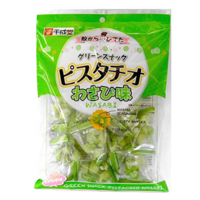 

Kacang - Sennarido Green Snack Pistachio 90 Gram Kacang Pistacio Jepang