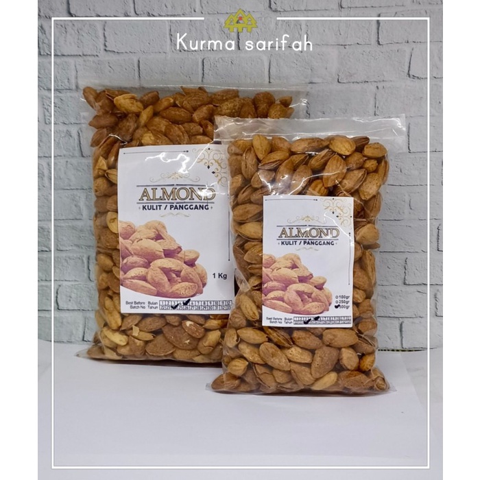 

Kacang - Kacang Almond Panggang Susu 1Kg