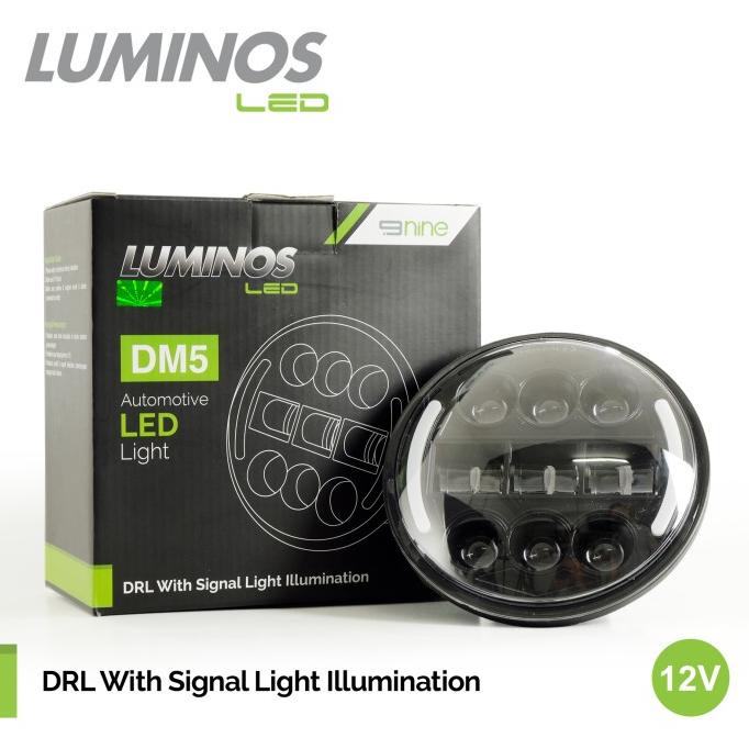 LAMPU LED DAYMAKER CUSTOM HARLEY 5.75INCH DM5 LUMINOS SUPER TERANG