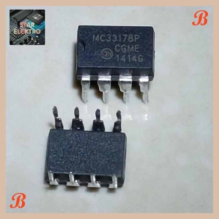 | ES | MC33178P TANCAP MC33178 MC 33178P IC DUAL OPAMP AMPLIFIER DIP-8