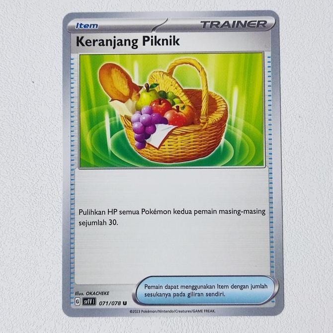 Keranjang Piknik 071/078 SV1V - Kartu Pokemon Indonesia