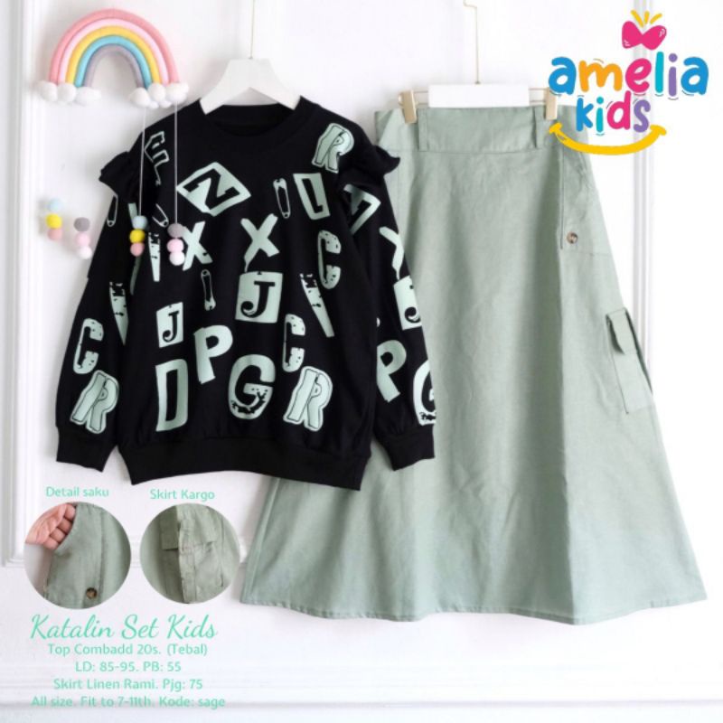 KATALINE SET ROK BY AMELIA KIDS
