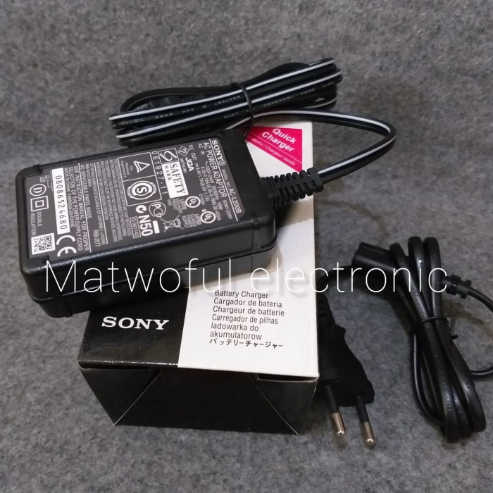 Terbaru Adaptor Sony Hdr-Pj5, Pj6, Pj50V, Pj200, Pj350, Pj660, Pj780 Promo Terlaris