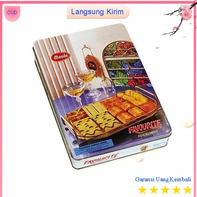

Biskuit Wafer - Monde Favourite 575 Gram Biskuit Kue Wafer Lebaran Idul Fitri Lezat Ku