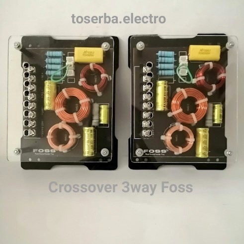 ✅New Ori Crossover Pasive 3Way Murni Pasif Foss Genetic Terbaru