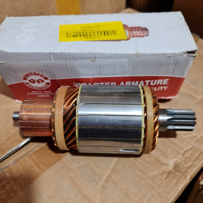 Armature Starter 8Dc10 8Dc11 Angker Starter 8Dc10 8Dc11 24V 11T Best