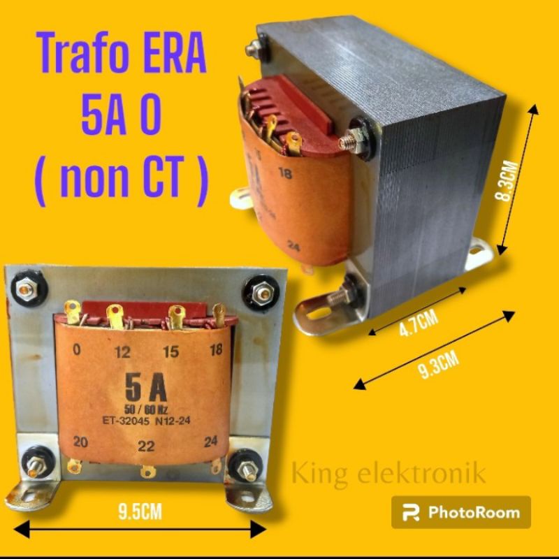 TRAFO ERA 5A NON CT