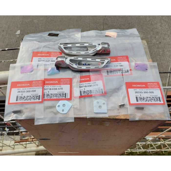 Promo Footstep New Scoopy 2021 2022 Original Honda