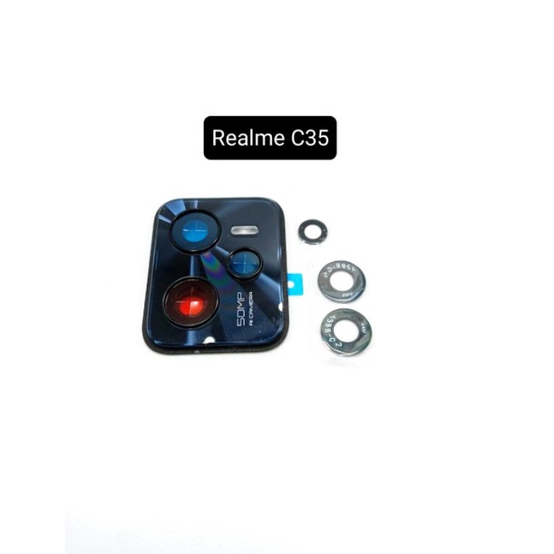Kaca kamera Realme C35/ ring lensa kamera