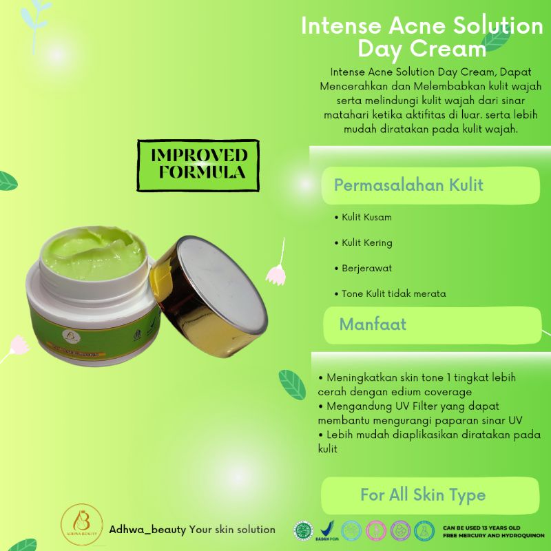 DAY CREAM ACNE GLOWING SPF 50 BPOM HALAL BUSUI BUMIL