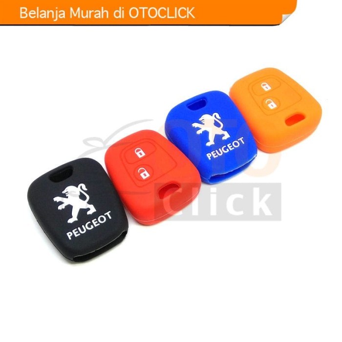 kode07 Kondom Kunci Silikon Remote Keyshirt Peugeot 107 207 307 407 106 206