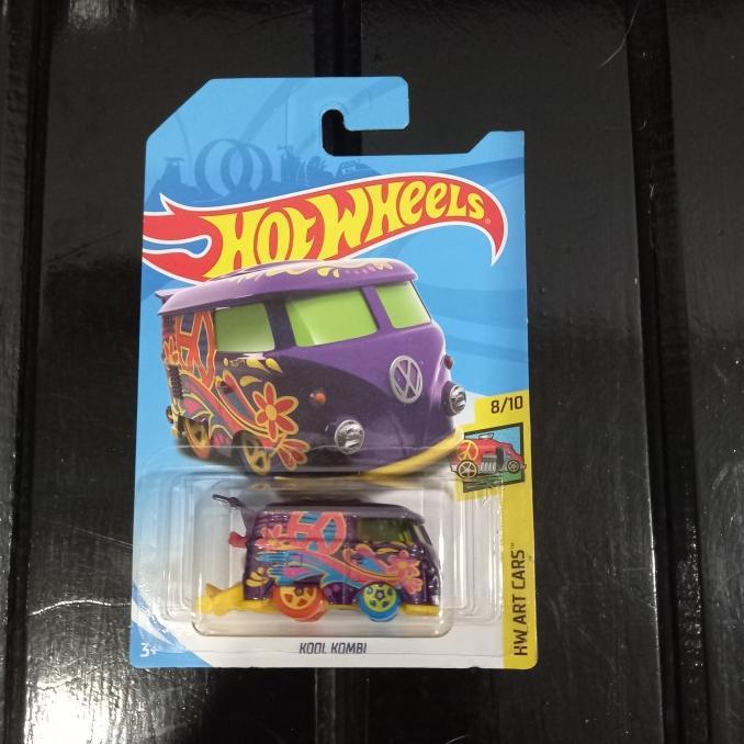 Hot Wheels Kool Kombi TH Reguler Ungu Hw Art Termurah