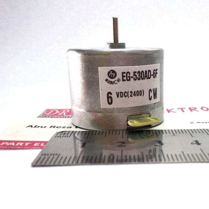 Update Dinamo Motor cw DC 6vdc 6 volt EG-530AD-6F DC6v 6v 6volt dre3 Segera Dapatkan