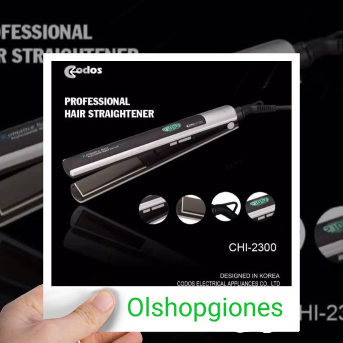 [COD] Catok Codos Romance Hair Catokan Ion Smoothing Flat Iron Terbaru