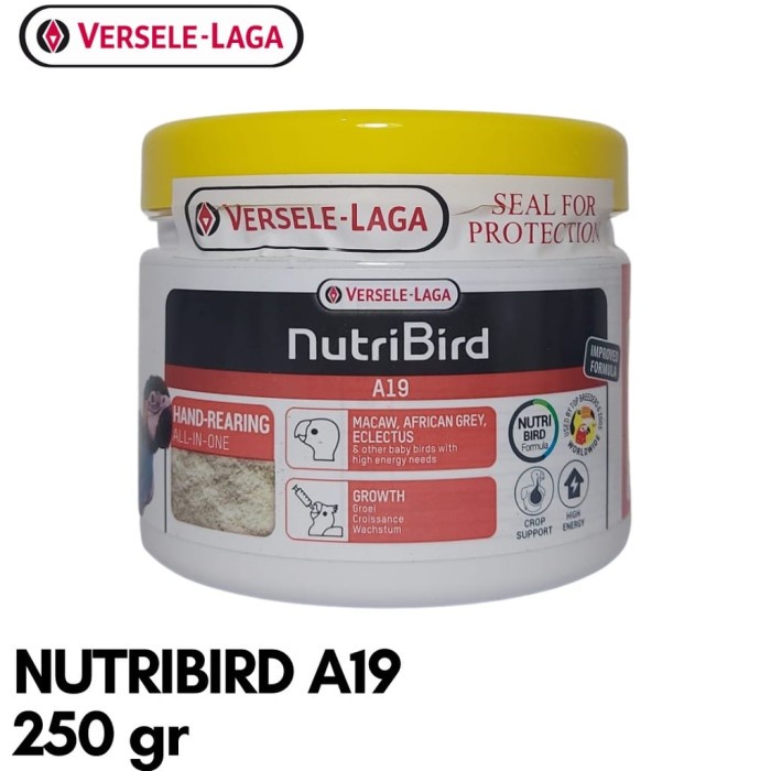 Promo A19 250 Gr Nutri Bird Pakan Bubur Lolohan Versele Laga Nutribird A19