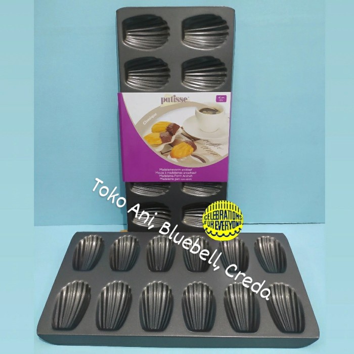 

✅Original Patisse Classique Madeleine Pan 12 Cav Berkualitas