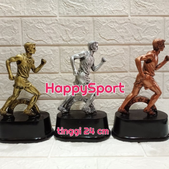 Piala Trohpy Lari Running Bahan Fiber