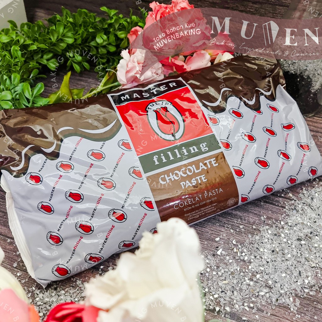 

Filling Tulip Dark Chocolate 5 Kg (Masterfilling, Coklat, Selai)