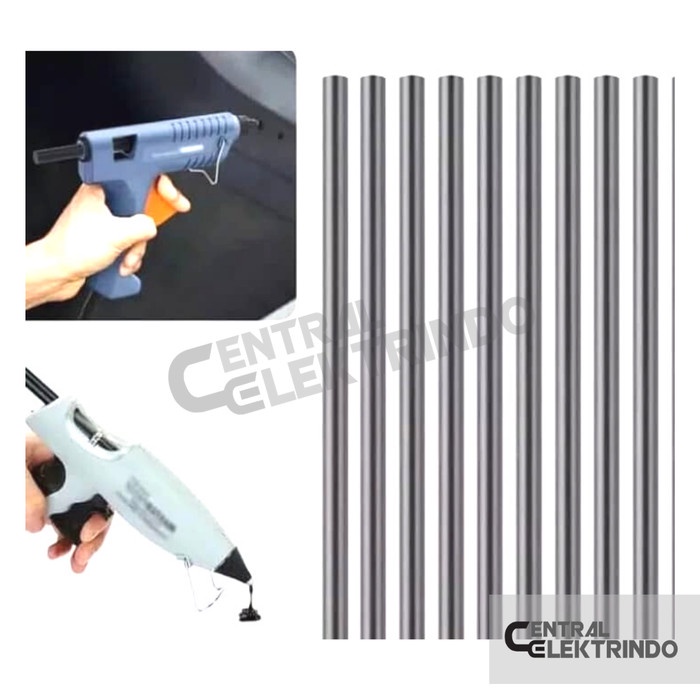 

Glue Stick HITAM Kecil Lem Bakar Kecil Batangan Hitam 1 pak isi 12