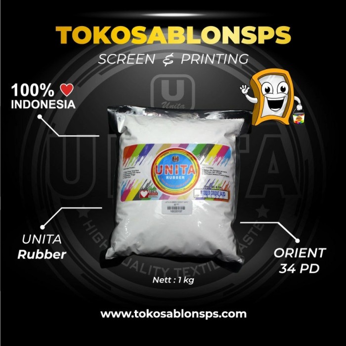 

Ready Tinta Warna Unita Ruber Orient 34Pd @1Kg Best Seller