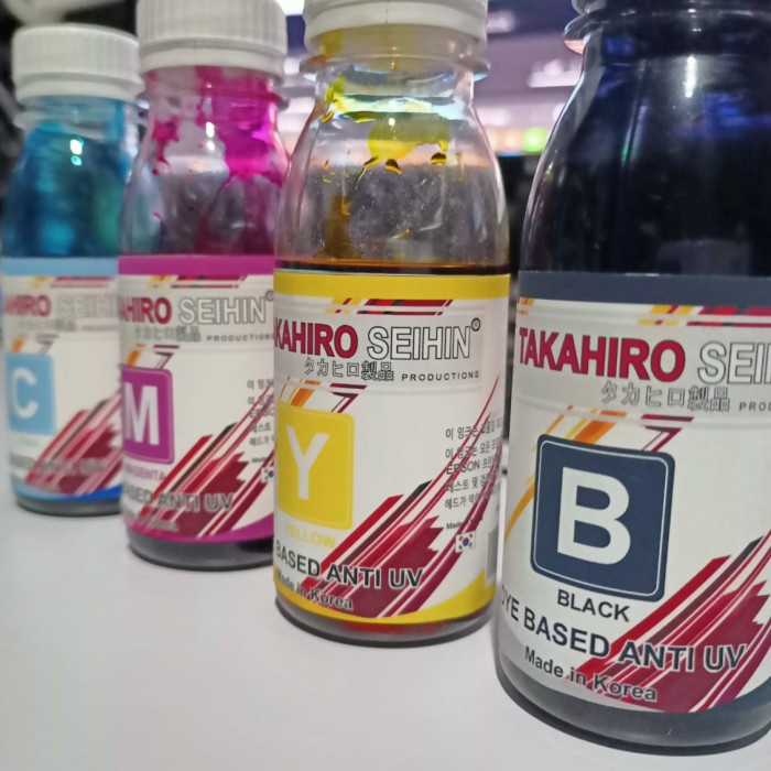 

Terbaru Tinta Dye Based Anti Uv High Quality Made In Korea 100Ml Takahiro Harga Spesial
