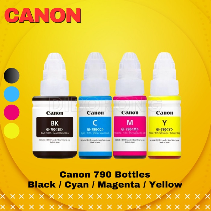 

Termurah Tinta Canon 790 Black Ink Original G4000 G1010 G2010 G3010 G4010 Best Quality