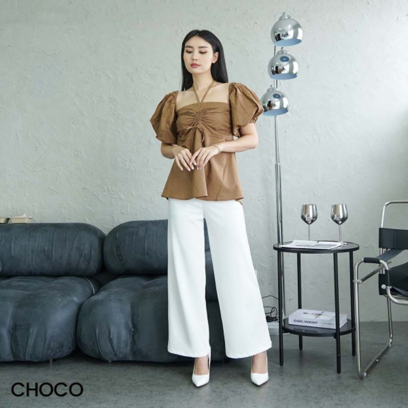 Blouse sabrina chipsy atasan wanita blus