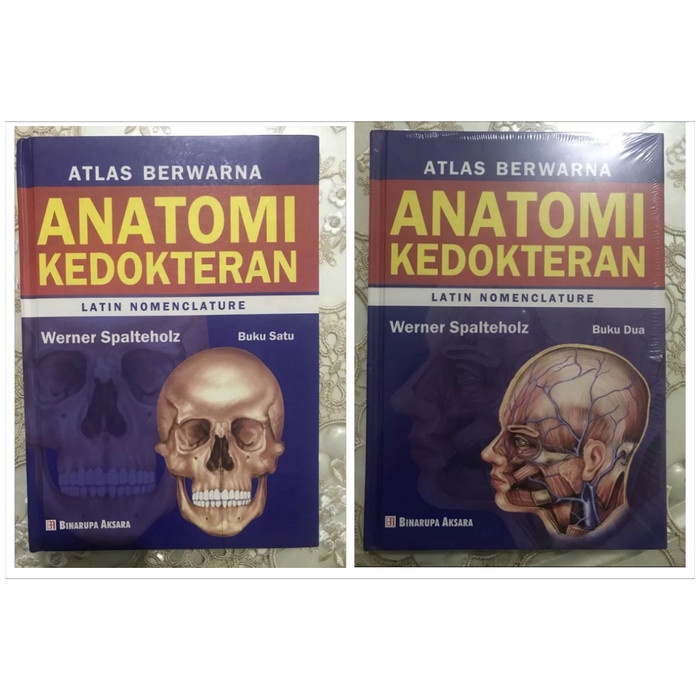 

Atlas Berwarna Anatomi Kedokteran Buku 1 & 2 - Werner Spalteholz