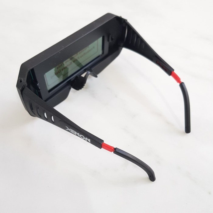 Kaca Mata Las Xenon Auto Darkening Kacamata Las Otomatis Welding Glass Ternampoll