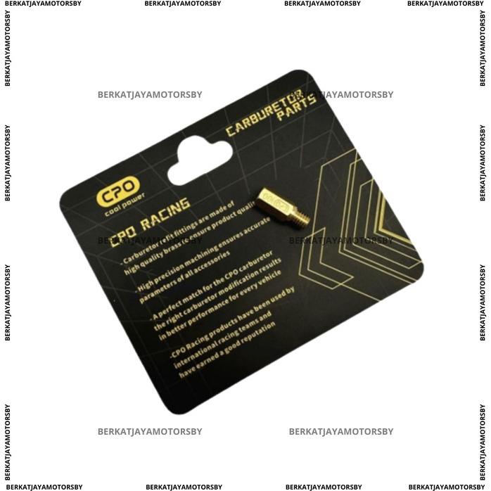 Ternampoll Main Jet Mj Pwk Pe Spuyer Cpo Original Ninja Tiger Ukuran 98 - 180 Cpo