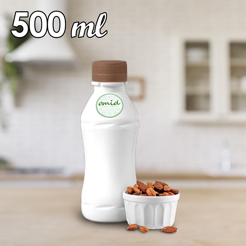 

500 Ml - Almond Lk Plain - Susu Kacang Almond Tawar