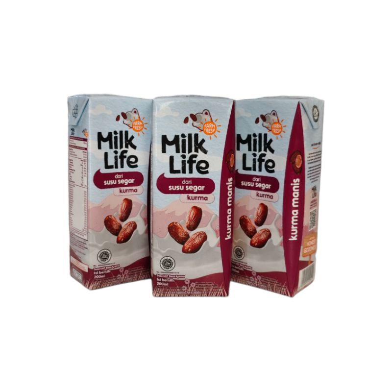 

Susu UHT Milklife 200ml