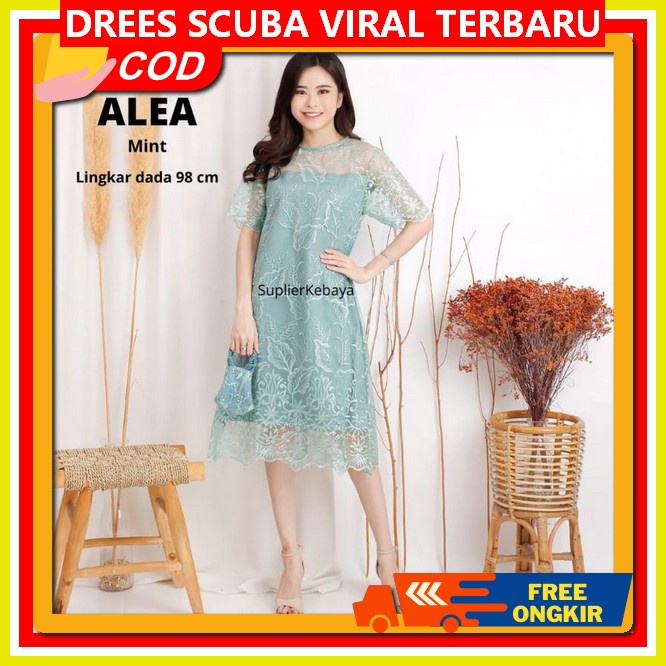 Dreas Wanita Kekinian Dreas Kondangan Mewah Elegan Drez Natalan 2024 Derss Mustrad Dress Natal Korea